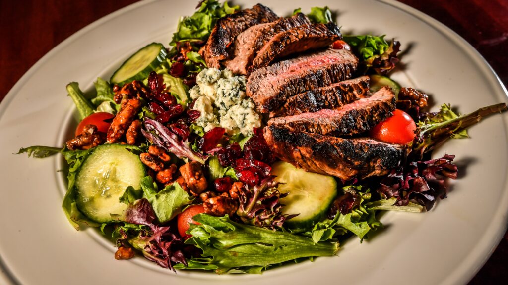 steak salad