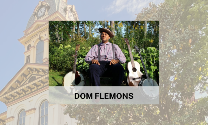 Live at the Davis Theatre: Dom Flemons
