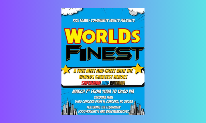 World’s Finest: Free Batman and Superman Meet and Greet