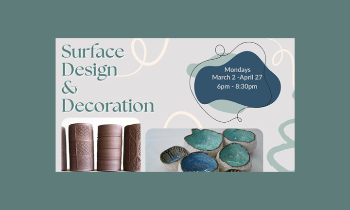Surface Design and Decoration Class at ClearWater