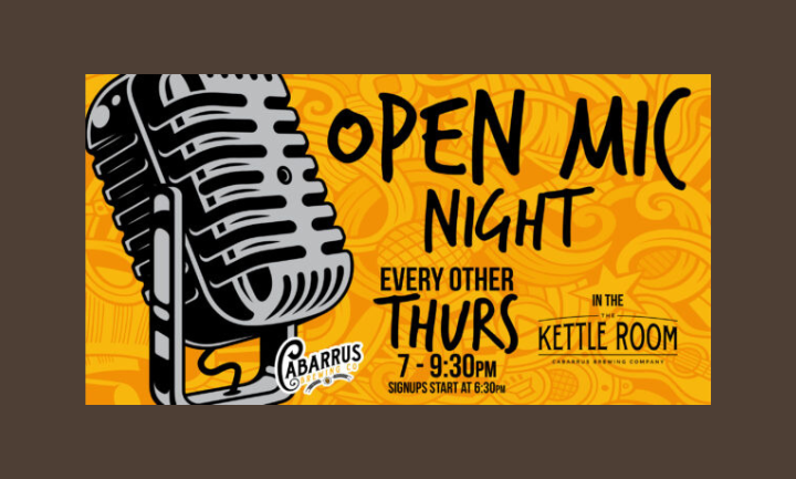 Open Mic Night at Cabarrus Brewing Company