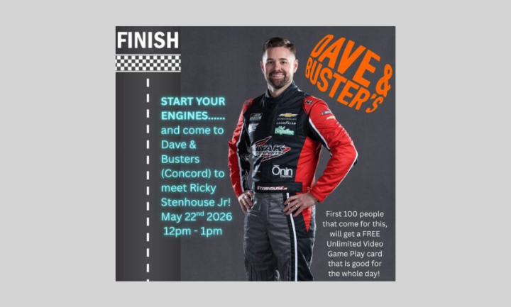 Ricky Stenhouse Jr. Meet & Greet at Dave & Buster’s