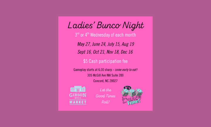 Ladies’ Bunco Night