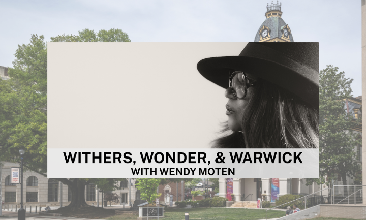 On Stage at the Davis Presents: Withers, Wonder, and Warwick- Wendy Moten with the Christian Tamburr Trio