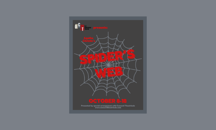 Old Courthouse Theatre Presents “Spider’s Web” by Agatha Christie